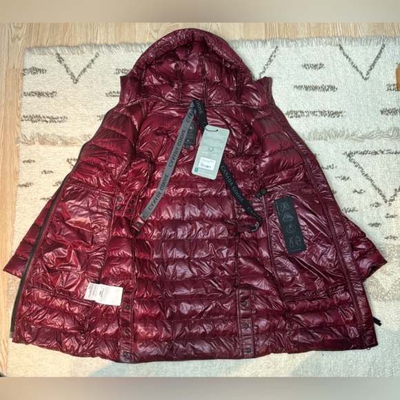 Canada Goose Cypress Hooded Jacket with Black Logo - Picture 7 of 13